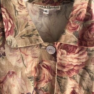 Smith & Hawken Floral Gardening Jacket